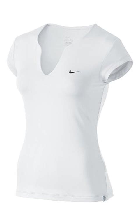 nike white tennis shirt